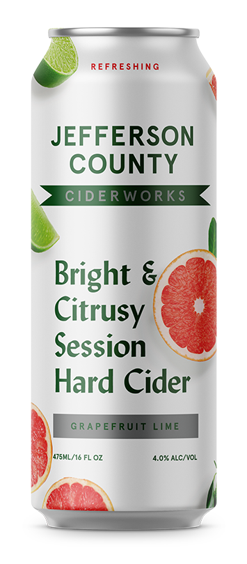 Jeffco Ciderworks Grapefruit Lime Cider