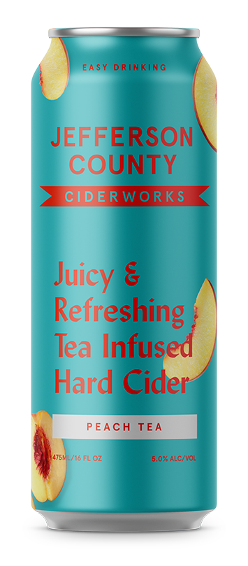 Jeffco Ciderworks Peach Tea Cider